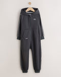 Grey Offline Side Stripe Fleece All-In-
One