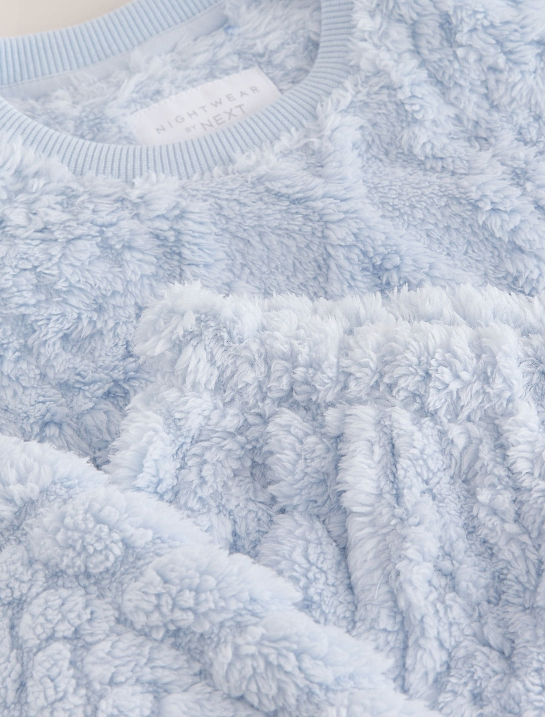 Blue Cosy Fleece Pyjamas