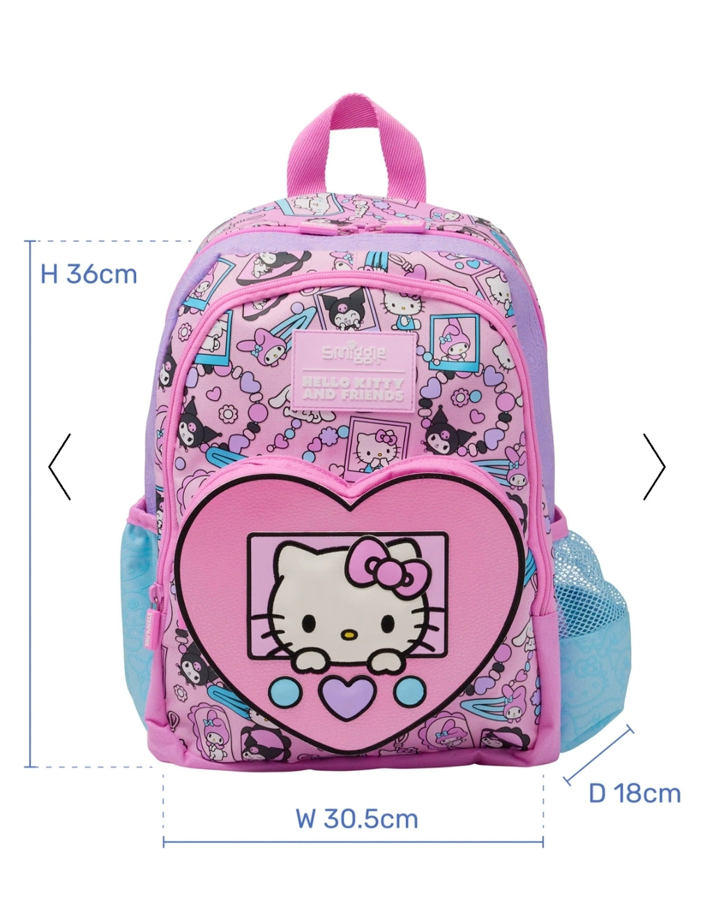 Hello Kitty And Friends Junior Character Backpack