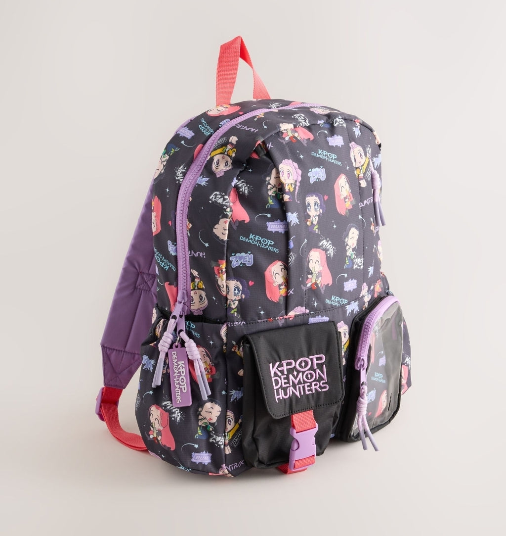 Black/Purple K-Pop Demon Hunters Backpack