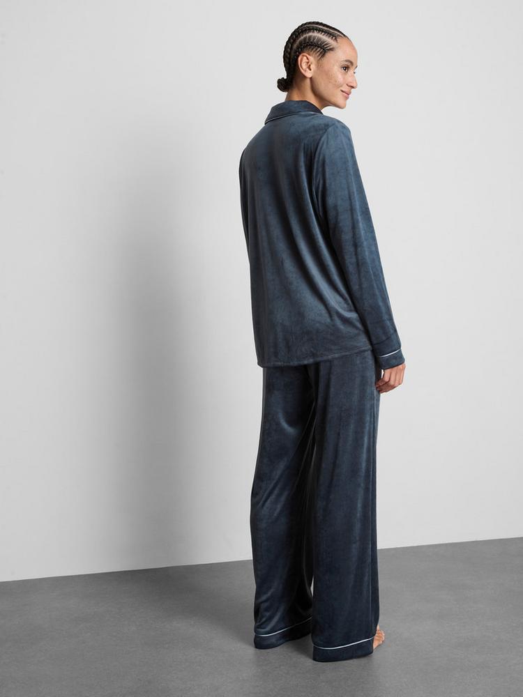 Primark Piped Plush Boyfriend Pyjamas
