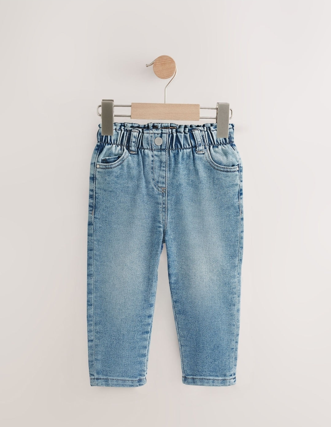 Denim Mid Wash Mom Jeans