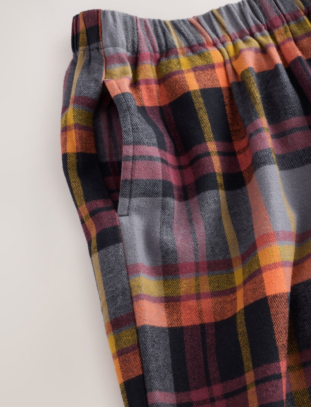 Rust Brown/Multi Check Barrel Pullon
Trousers