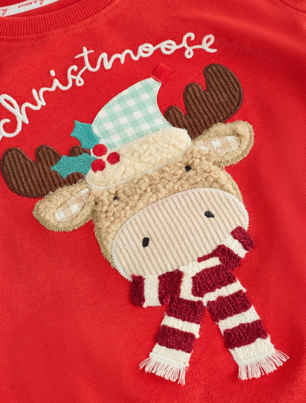 Red Christmoose Check Christmas Pyjamas