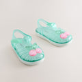 Green Jelly Sandals