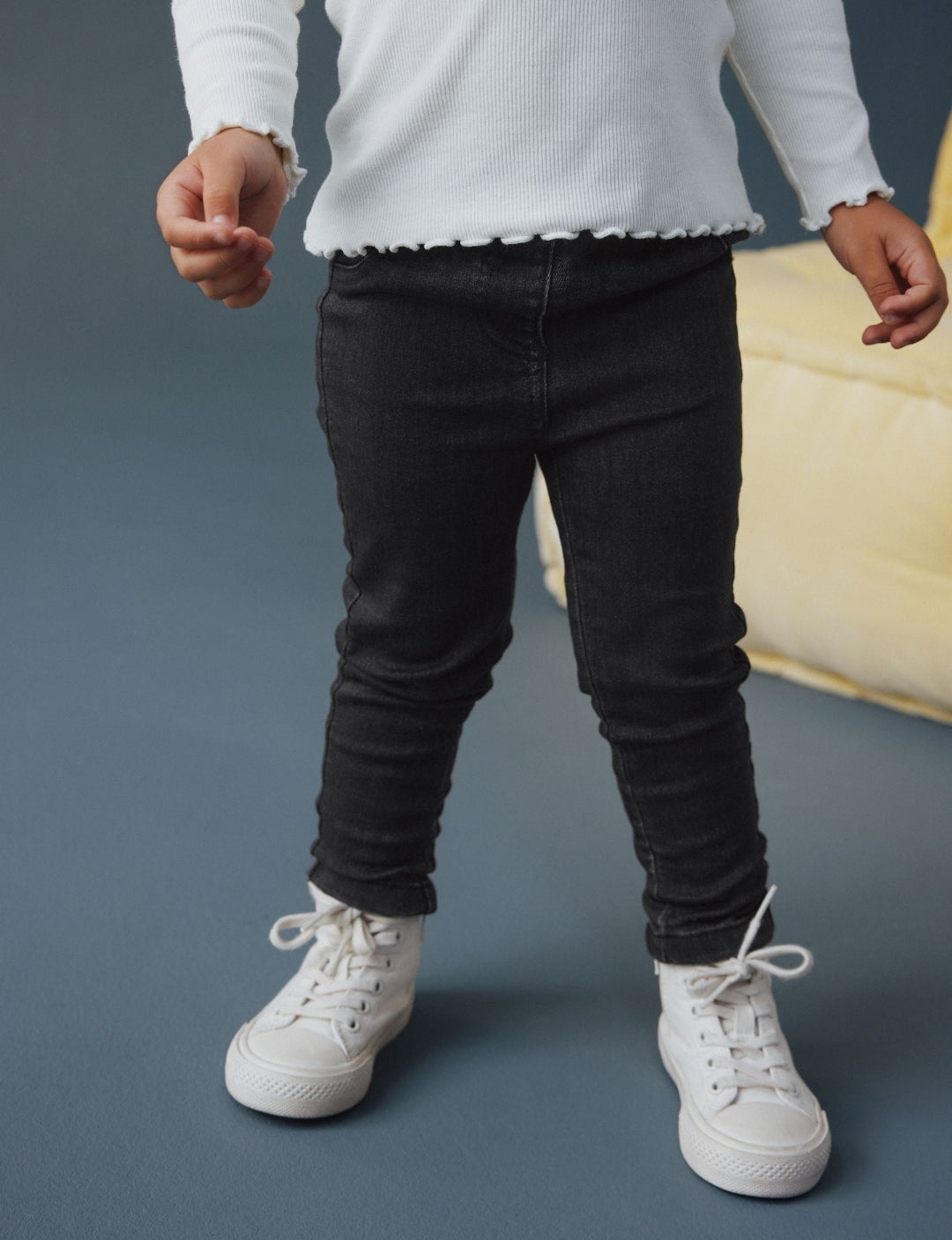 Black Denim 1 Pack Elasticated
Waist Jeggings