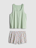 Cotton Vest And Short Pyjamas