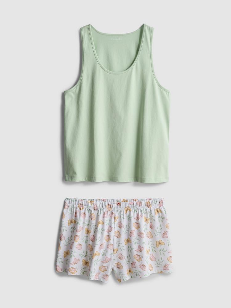 Cotton Vest And Short Pyjamas