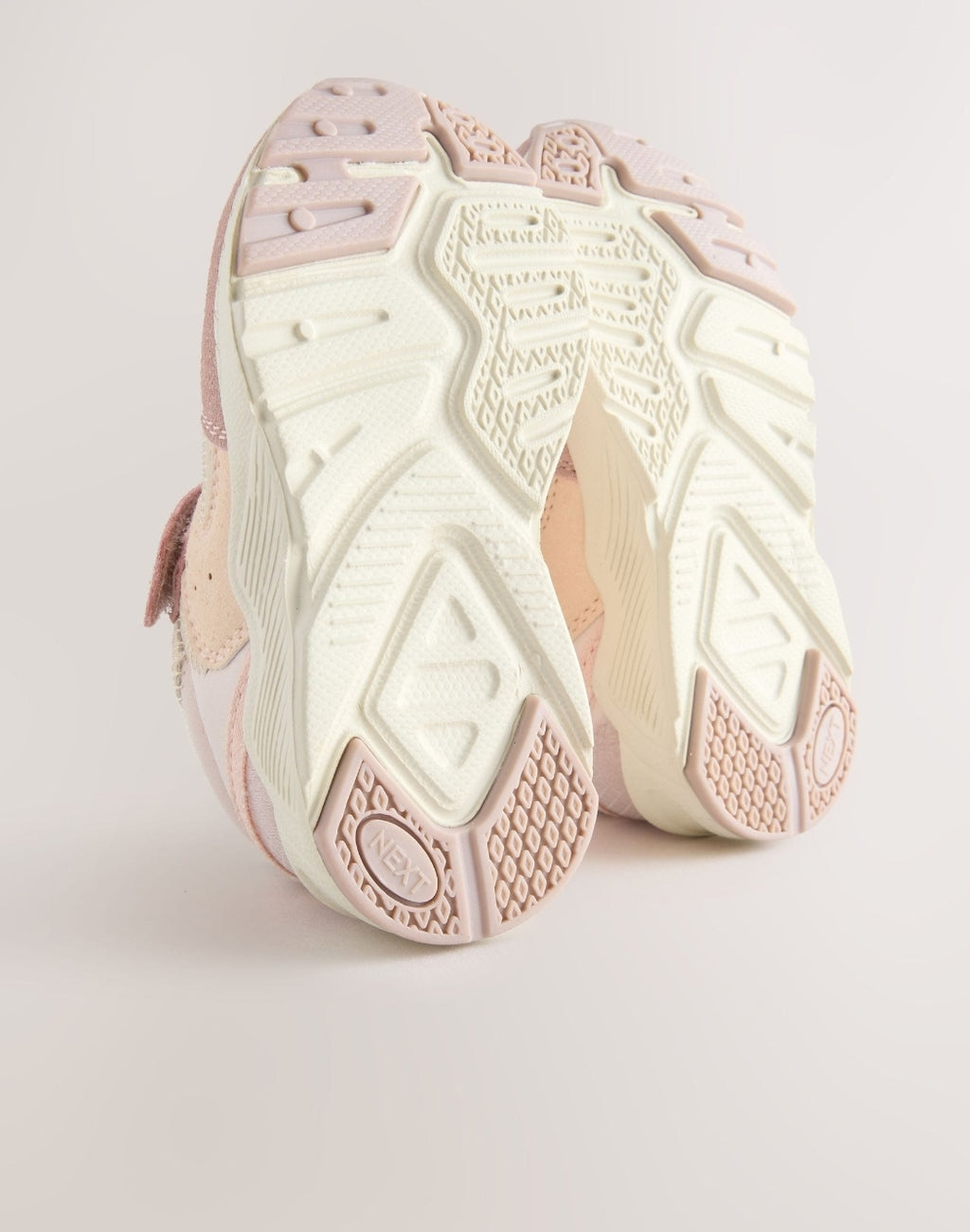 Pink Standard Fit (F) Elastic Lace
Touch Fasten Trainers