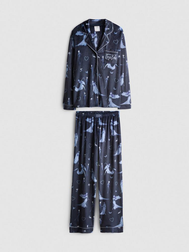Primark Disney's Tim Burton's The Corpse Bride Plush Boyfriend Pyjamas