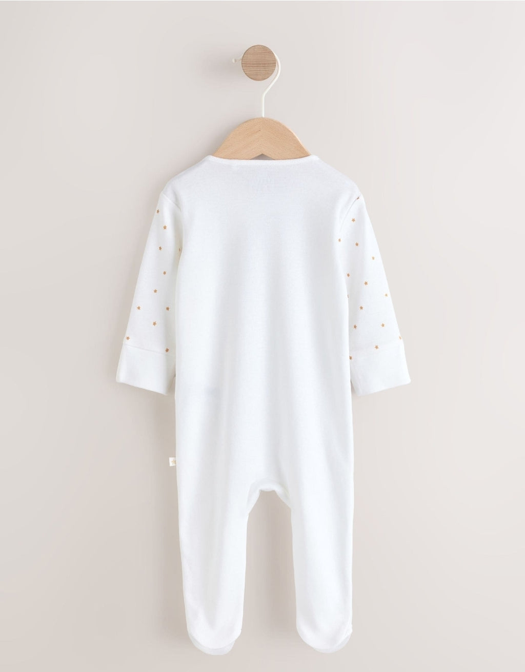 White My First EID Baby Sleepsuit