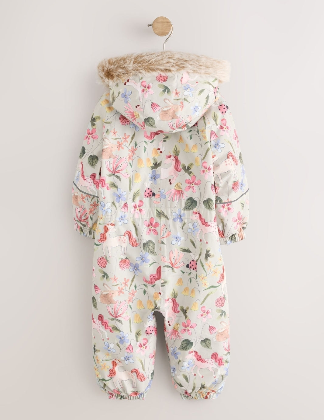 Sage Green Unicorn Waterproof
Printed Snowsuit