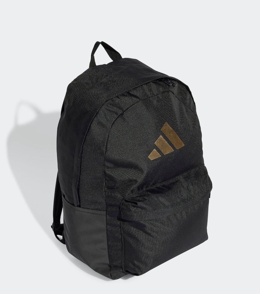 adidas Black Classic 3 Bar Logo Backpack