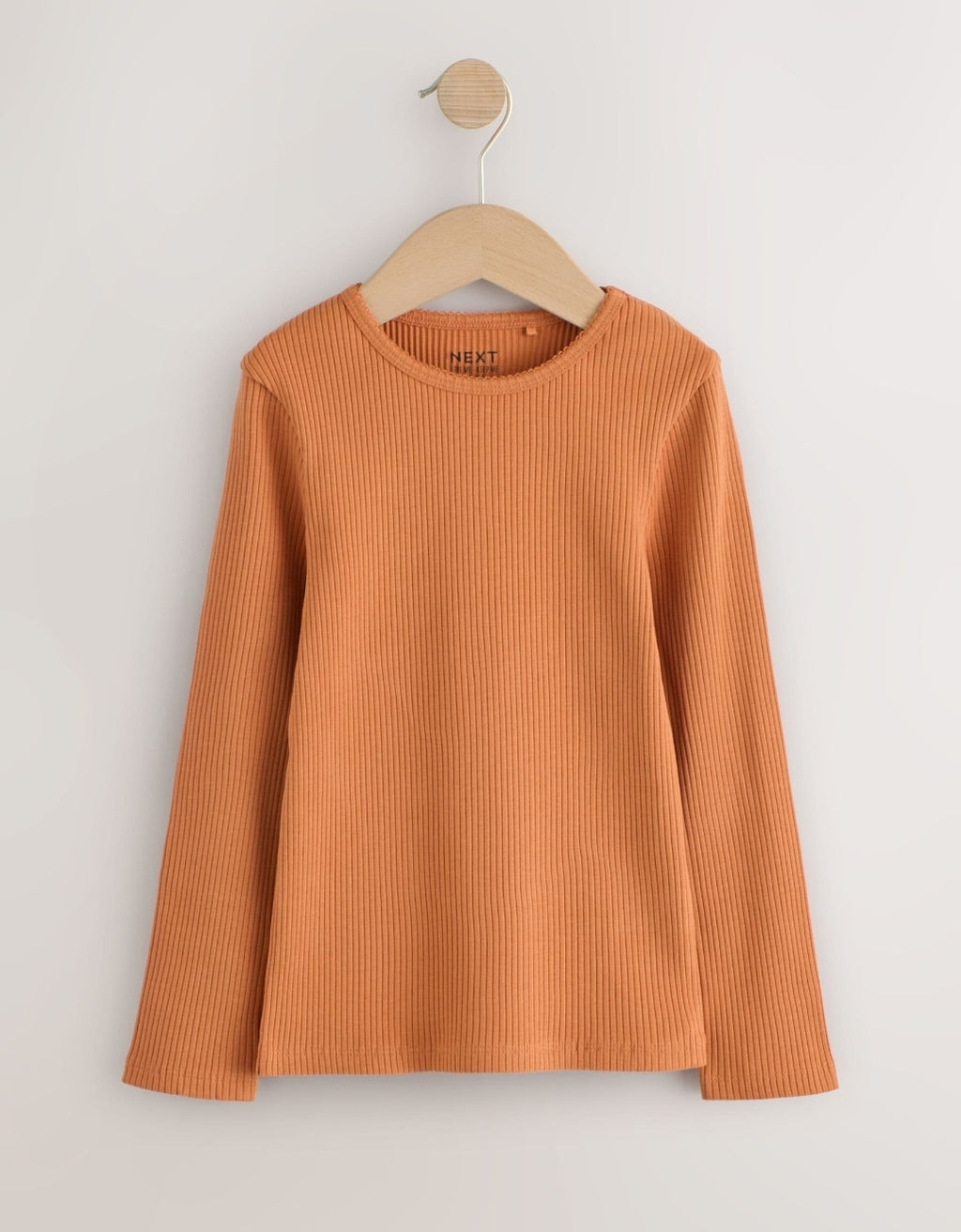 Pink Ditsy Long Sleeve Ribbed Top 3 Pack