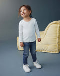 Mid Blue Denim 1 Pack Elasticated
Waist Jeggings