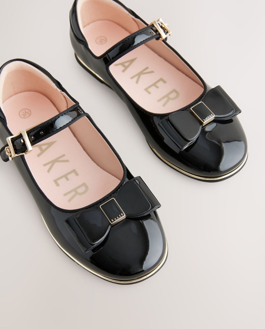 Baker by Ted Baker Girls Back to School Patent Mary Jane Black