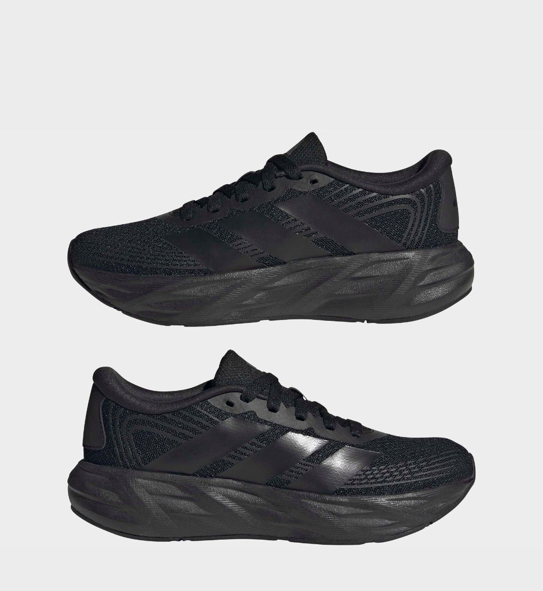 adidas Black Galaxy 8 Junior Trainers