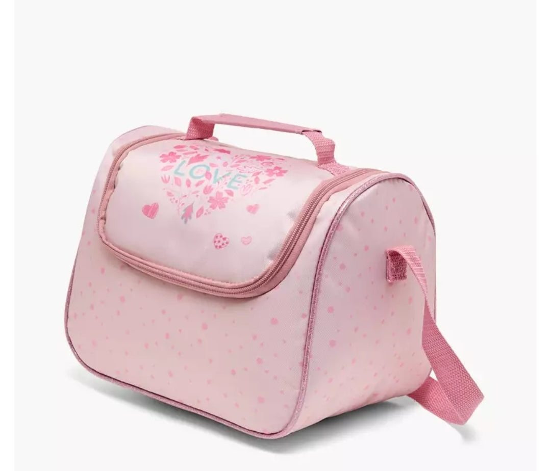 Juniors Floral Print 5-Piece School Trolley Bag Set16 inches