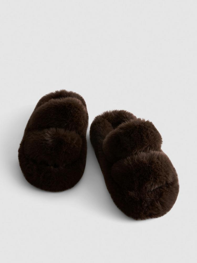 Primark Double Strap Fluffy Slippers