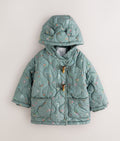 Teal Blue Character Shower
Resistant Duffle Coat