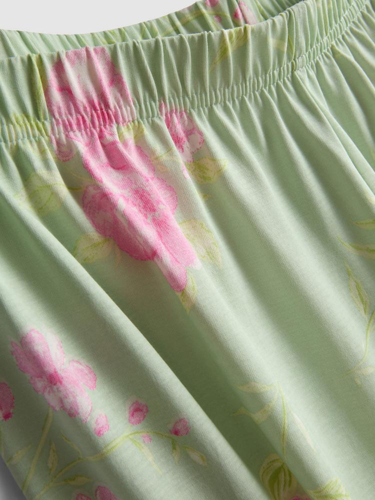 Cotton Printed Short Sleeve Pyjamas