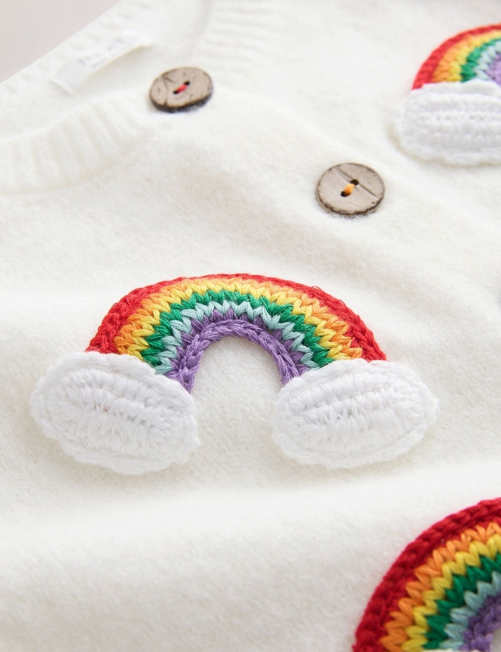Rainbow Badge Cardigan