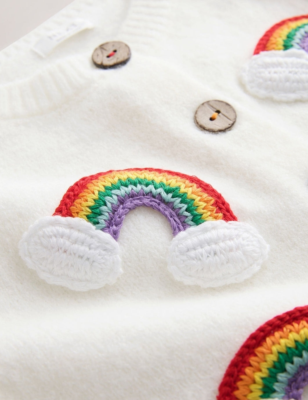 Rainbow Badge Cardigan