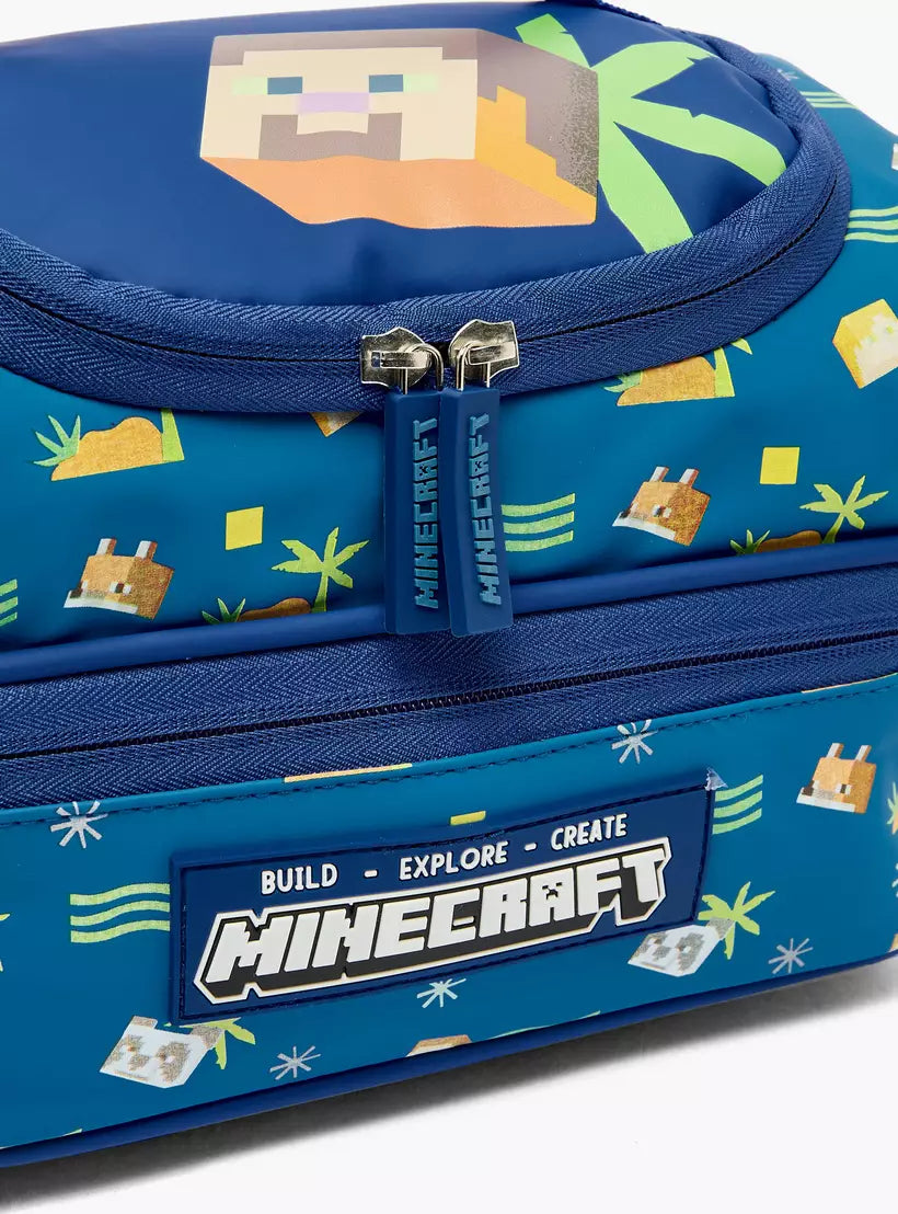 Minecraft Print Lunch Bag