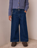 Rinse Wash Wide Leg Jeans