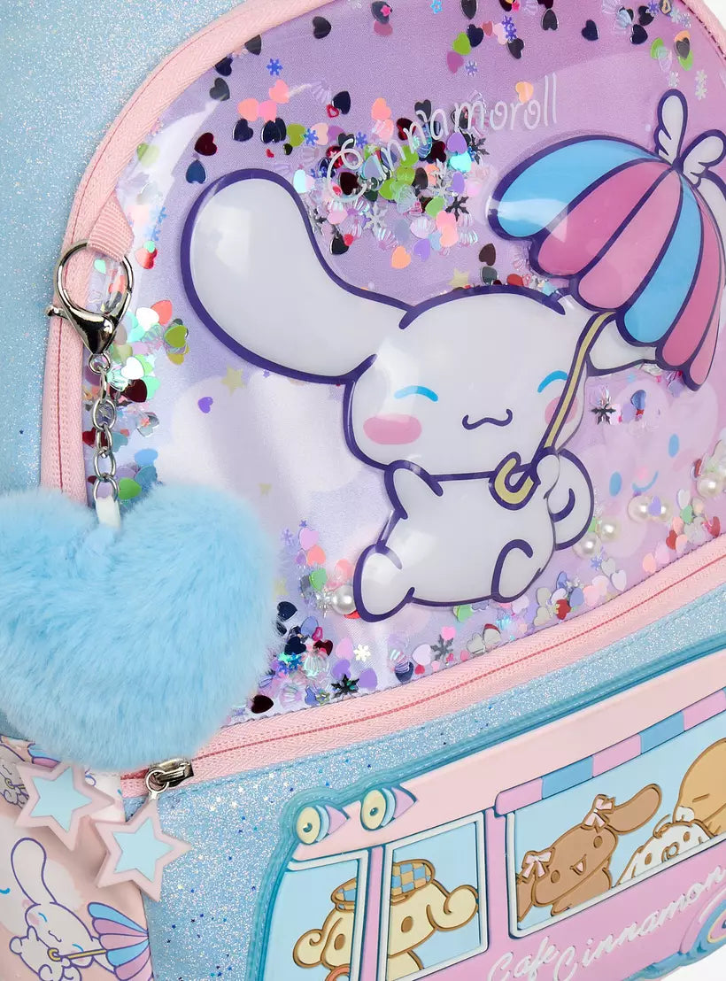Sanrio Cinnamoroll Print Backpack for Girls  16 inches