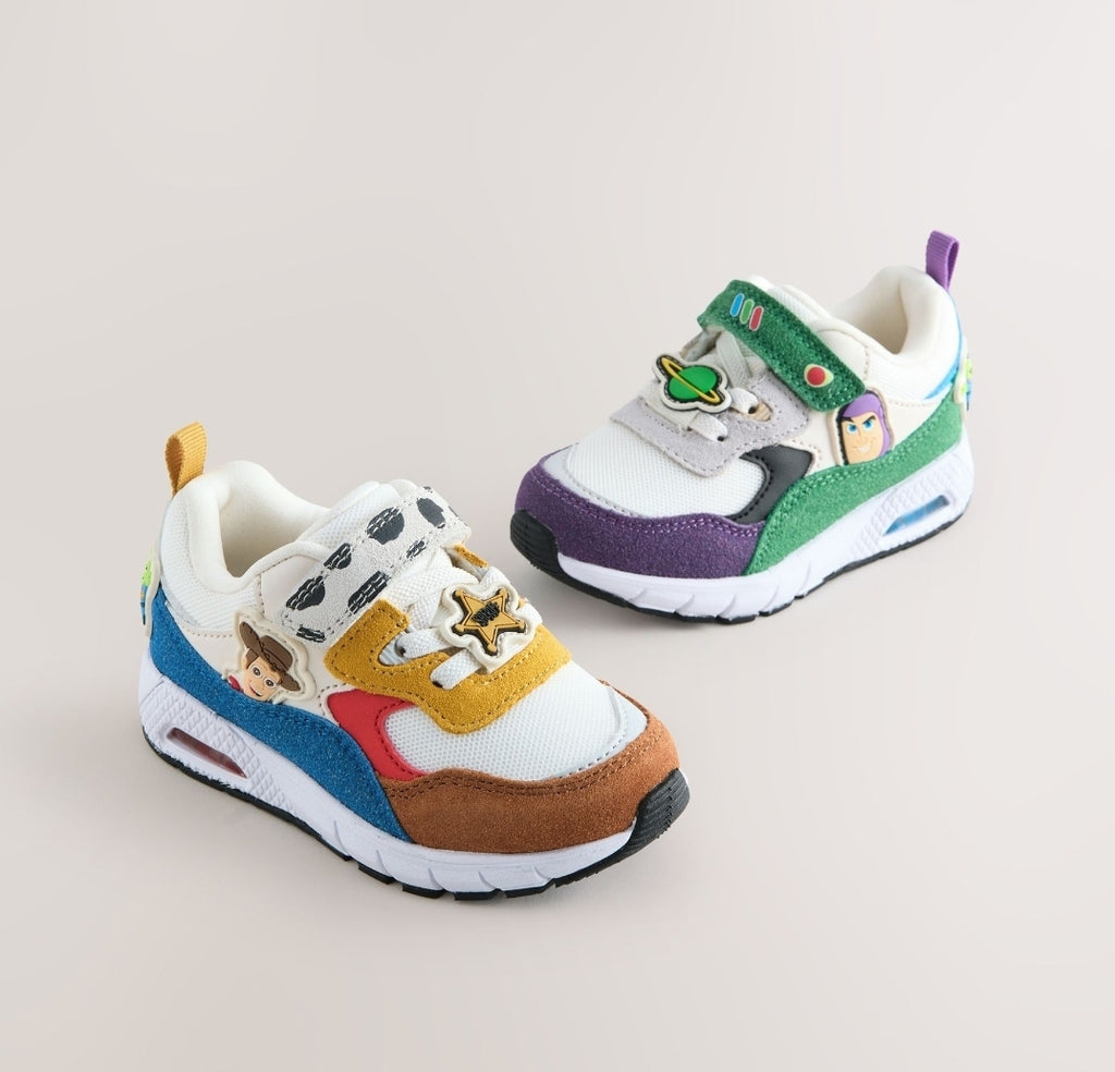 Neutral Standard Fit (F) Toy Story Touch Fastening & Elastic Lace Tri