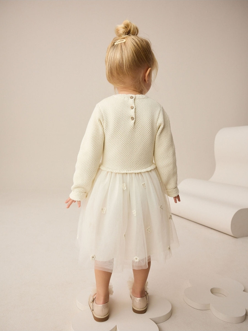 Ecru Occasion Dress