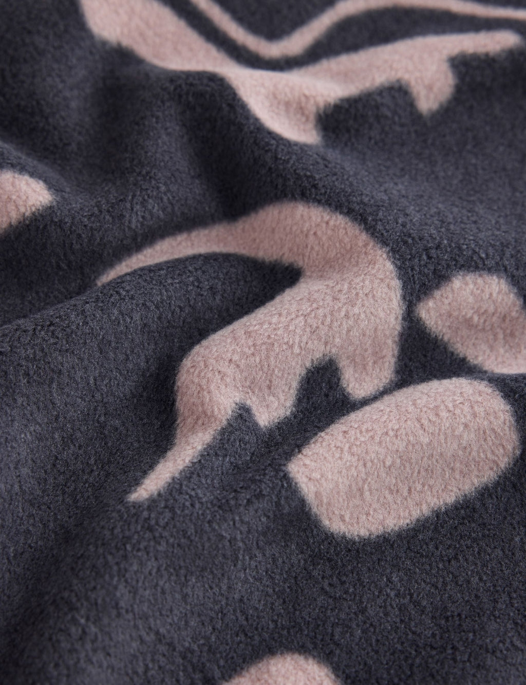 Black/Nude Cosy Fleece Pyjamas 2 Pack