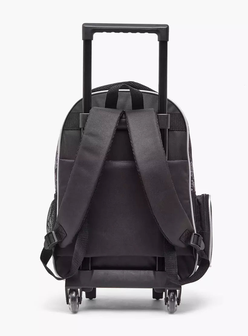 Batman Print 5-Piece School Trolley Bag Set 16 inches