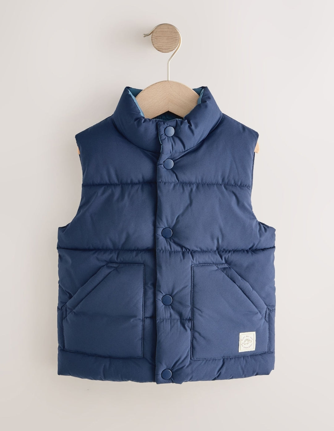 Navy Padded Gilet