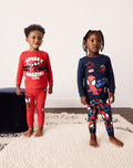 Red/Navy Spidey Snuggle Pyjamas 2 Pack