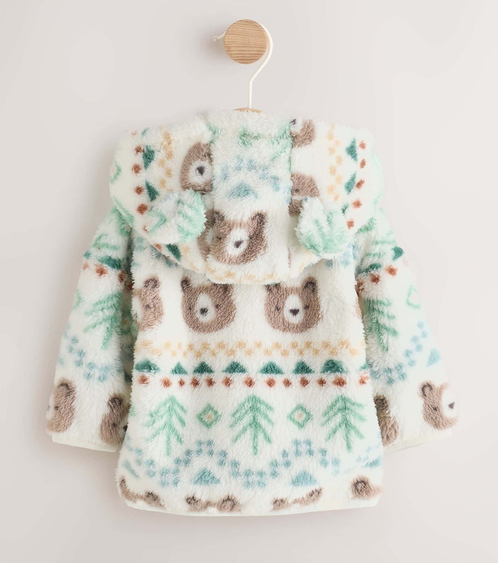 Green Fairisle Fleece Baby Zip
Jacket