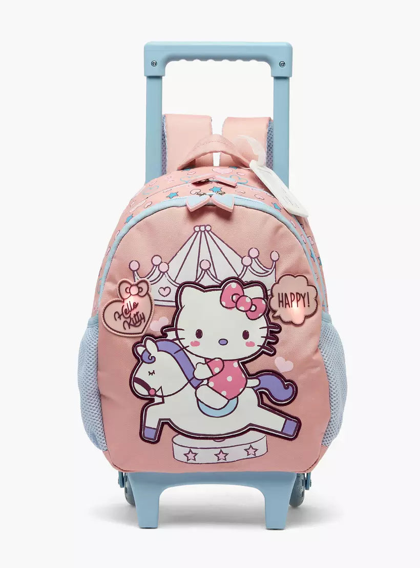 Sanrio Hello Kitty Print Trolley Bag 14 inches