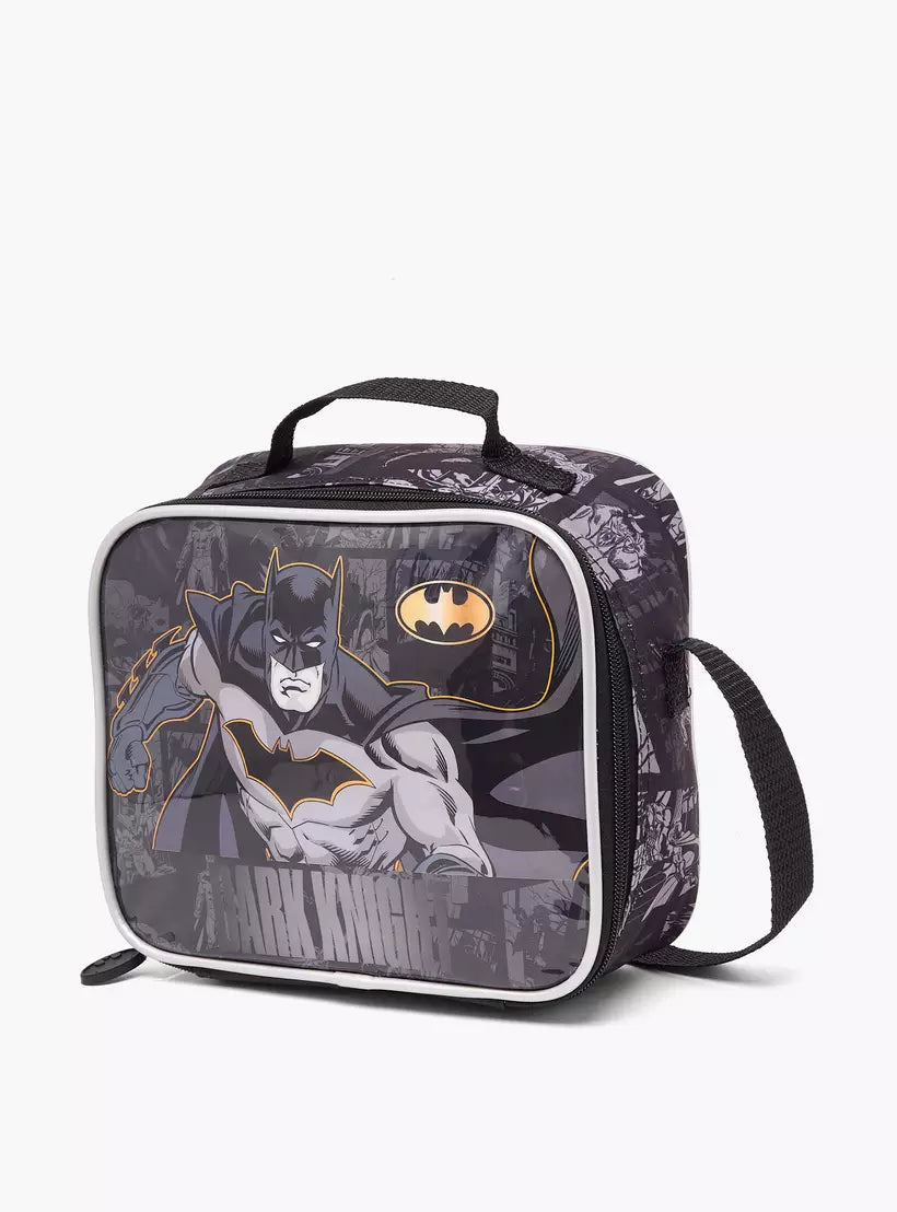 Batman Print 5-Piece School Backpack Set  16 inches