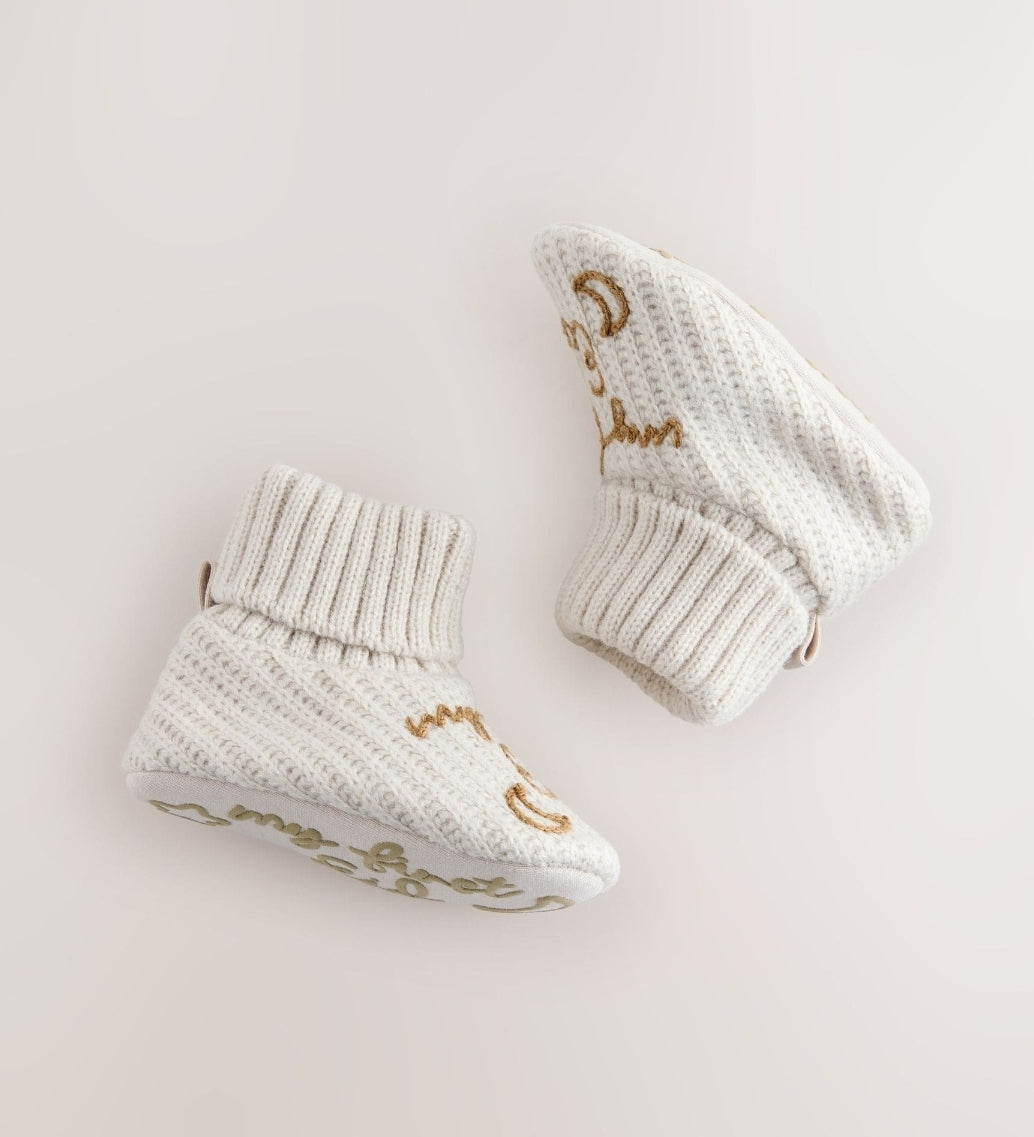 Neutral My First Eid Baby Socks