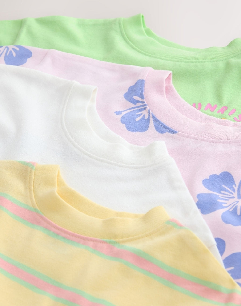 Pastel T-Shirts 4 Pack