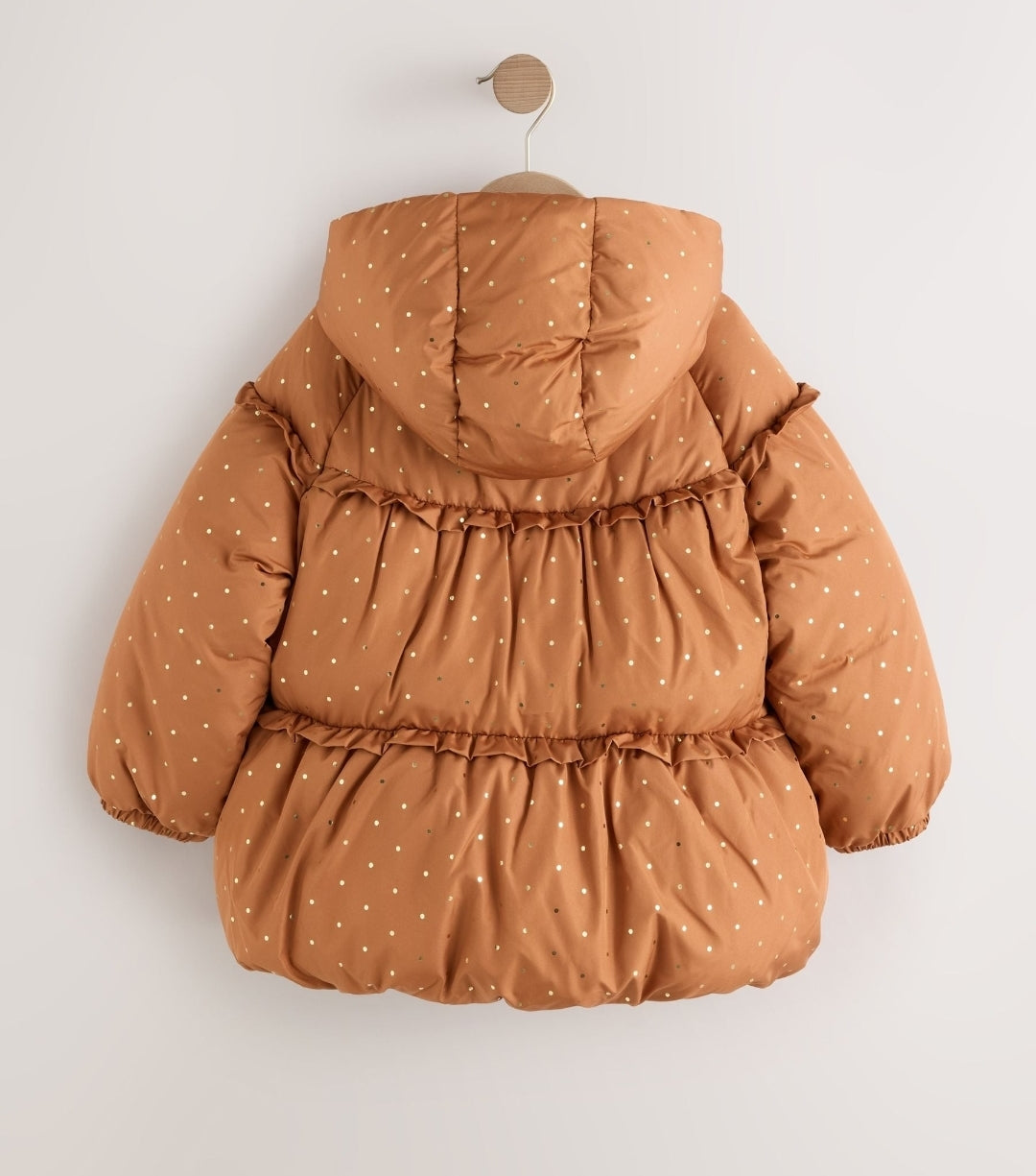Toffee Gold Shower Resistant Padded Coat