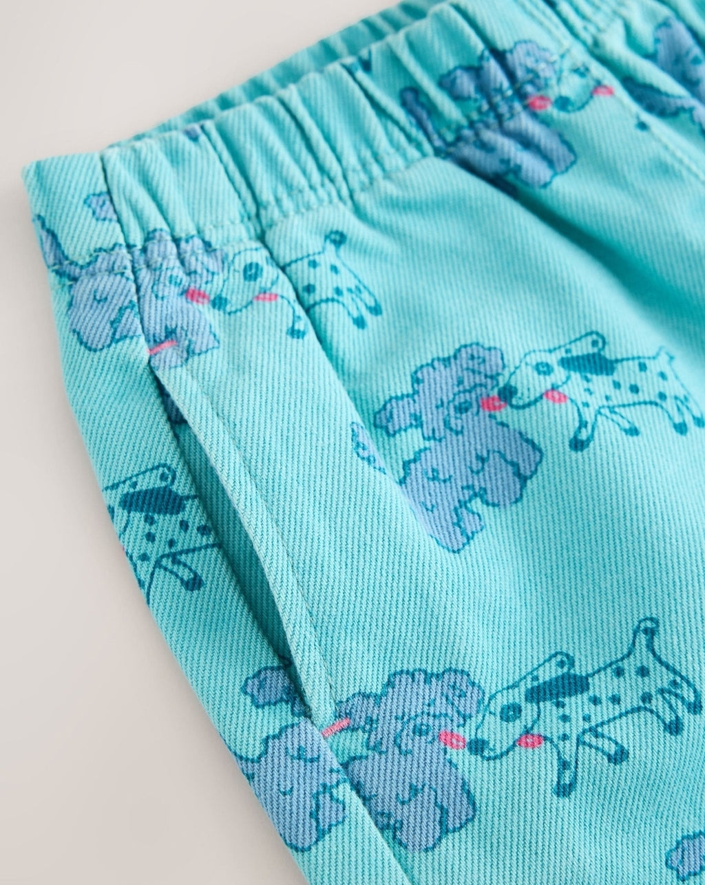 Blue Dog Printed Jeans
