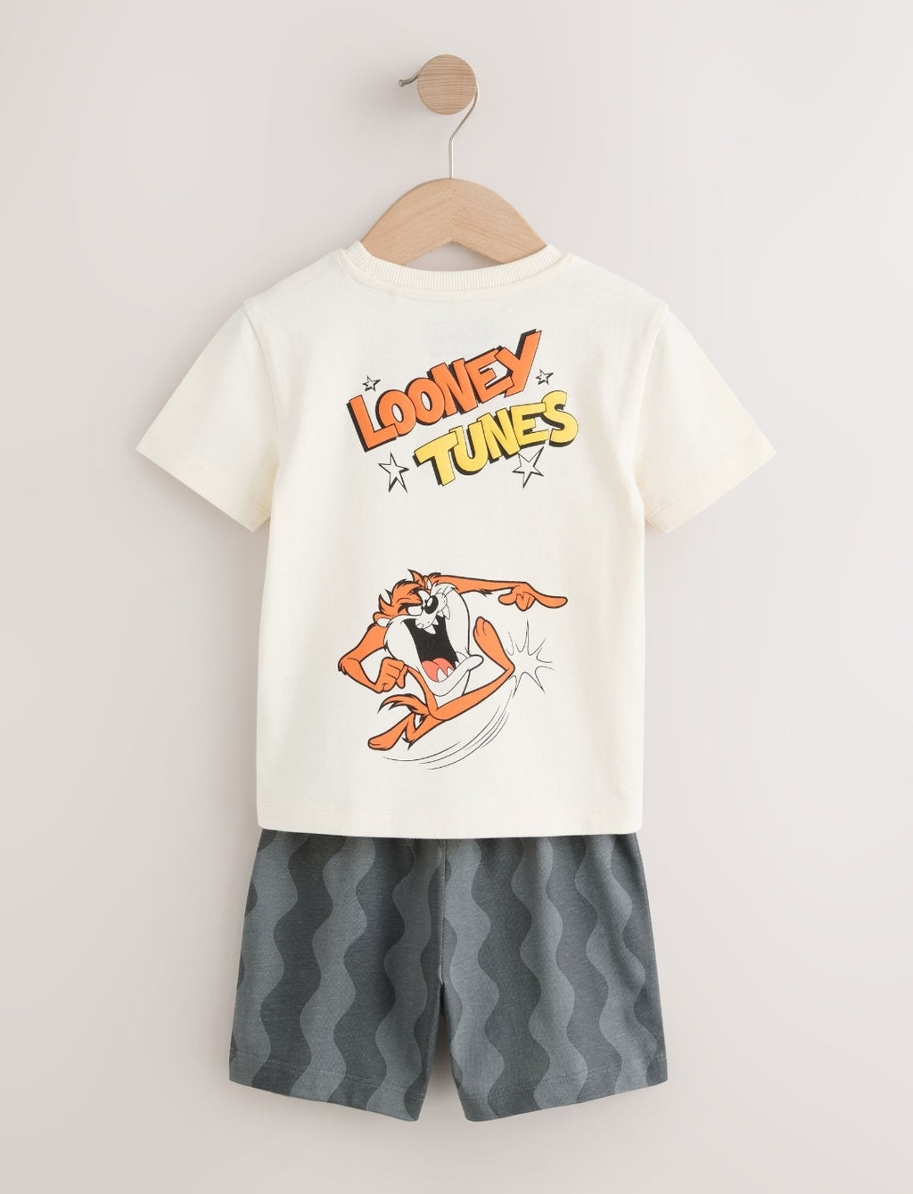 Orange/White/Grey Looney Tunes
Short Pyjamas 2 Pack