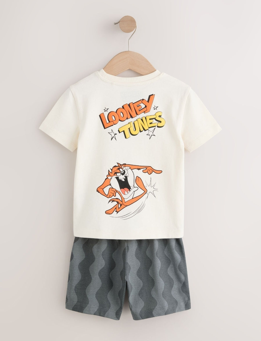 Orange/White/Grey Looney Tunes
Short Pyjamas 2 Pack