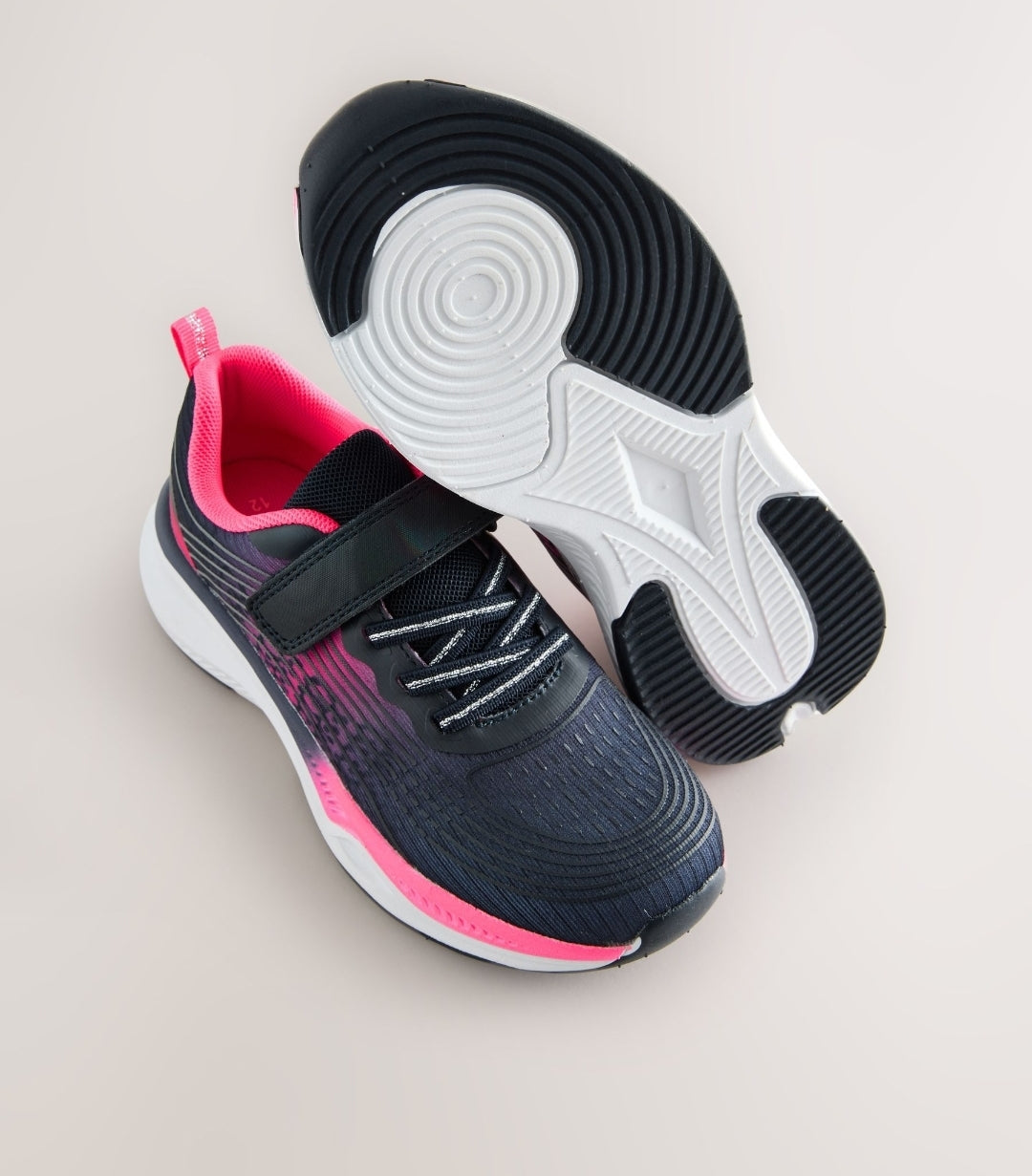 Navy/Pink Standard Fit (F) Elastic
Lace-Up