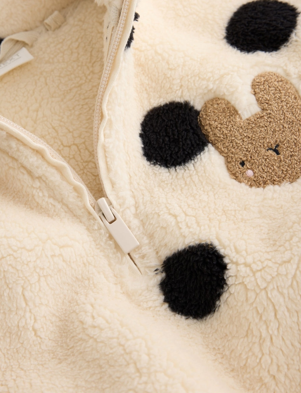 Mono Spot Half Zip Fleece