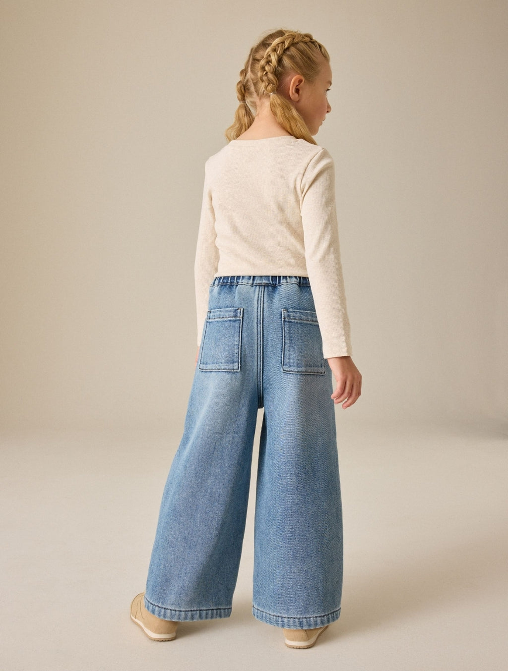 Blue Denim Cosy Fleece Lined Jeans