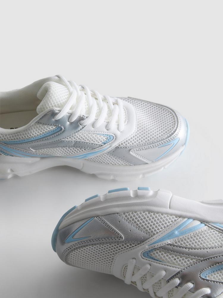 Chunky Mesh Trainers