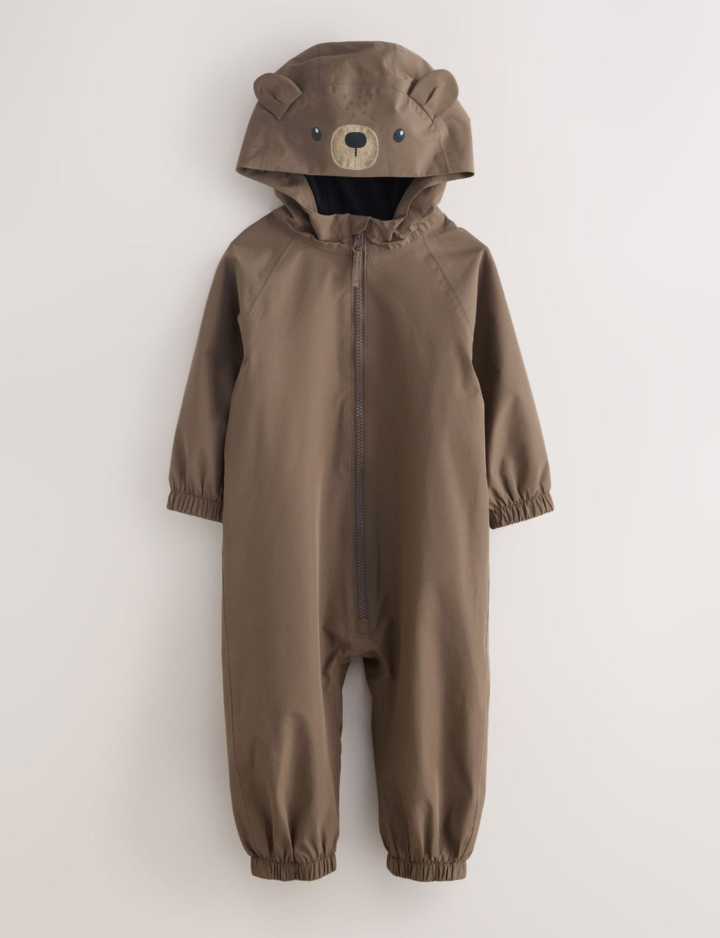 Brown Bear Waterproof Fleece Lined Puddlesuit